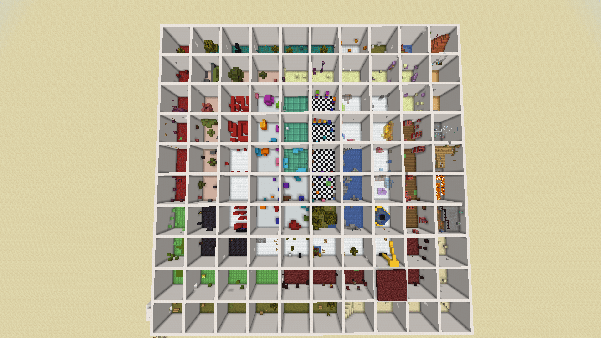 Minecraft Parkour Map